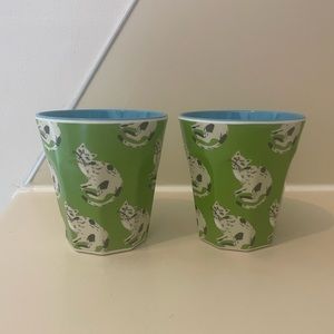 Anthro cat cups (set of 2)